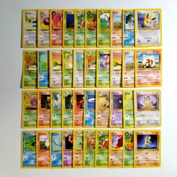 40x Pokemon Karten POOR! WOTC Sammlung gemischt div. Set TCG non Holo /Y59 - Image 2