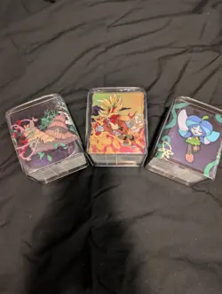 3 BRAND NEW-Pokemon TCG: Stacking Tins (3 Booster Packs Inside each, 9 total) - Image 2