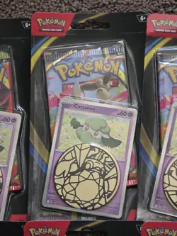 Lot Of 10 Pokemon TCG: Phantasmal Flames Single Blisters 6 Cottonee/4 Whimsicott - Image 2