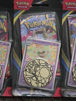 Lot Of 10 Pokemon TCG: Phantasmal Flames Single Blisters 6 Cottonee/4 Whimsicott - Image 3