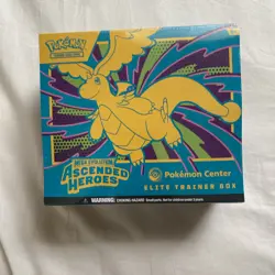 Pokemon TCG: Ascended Heroes ETB (Pokemon Center Exclusive) FACTORY SEALED - Image 1