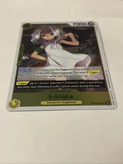 S-Snake Rare (R) EB03-059 One Piece Heroines Edition English Foil - Image 3