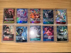 One Piece OP11 Alt Art Card Lot Of 10 Cards English NM From OP11 Set - Image 1