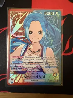 One Piece | Nefeltari Vivi | EB03-001 | Alt Art LEADER (L) | NM - Image 1