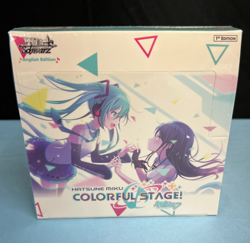 WEISS SCHWARZ TCG: HATSUNE MIKU COLORFUL STAGE BOOSTER BOX ENGLISH - Image 1