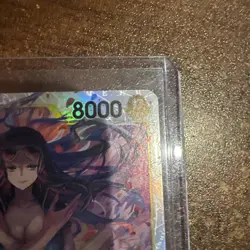 One Piece Nico Robin EB03-055 SR Full Art Holo 8000 Power 7 Cost Card - Image 2