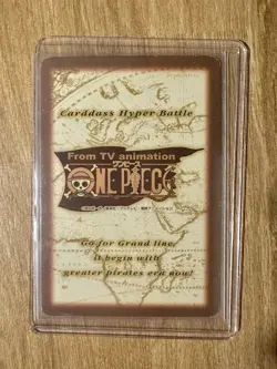 1999 BANDAI One Piece Carddass Hyper Battle C255 LUFFY HOLO EARLY CARD VINTAGE - Image 2