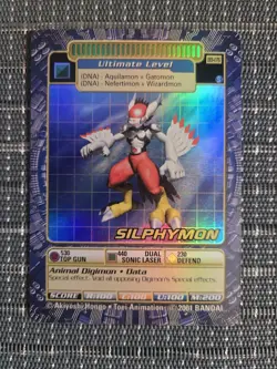 Vintage Digimon Battle Series 4 Cards Silphymon BO-176 (X2) Holo And Non Holo - Image 2