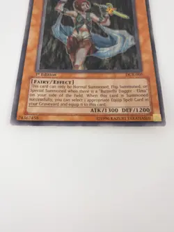 Yu-Gi-Oh! Trading Card Game- Guardian Elma DCR-005. Played (1st Edition) - Image 2