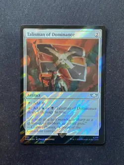 Talisman of Dominance (SURGE FOIL) - Warhammer 40k Magic the Gathering - Image 1