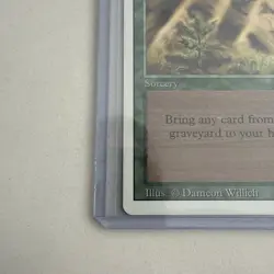 Regrowth MTG Unlimited Uncommon Green Sorcery Slightly Played x1 GG5 - Image 3