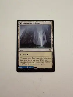 Hengegate Pathway/Mistgate Pathway (Kaldheim) - Near Mint (NM) - Magic - MTG - Image 1