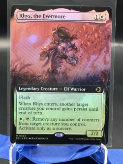 Rhys, the Evermore (Extended Art) Lorwyn Eclipsed Foil - Image 1