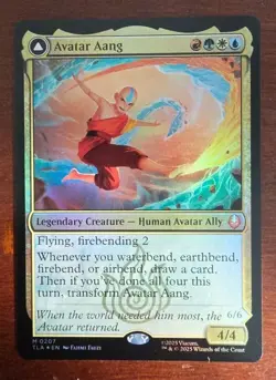 MTG Avatar Aang #207 Mythic Rare FOIL - Avatar: The Last Airbender - Image 1