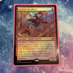 Stadium Headliner (FOIL) x1 - MTG Tarkir: Dragonstorm TDM #122 - Image 1