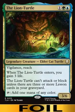 The Lion-Turtle - FOIL #232 - Avatar: The Last Airbender MTG - Image 1