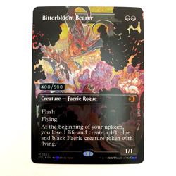 Bitterbloom Bearer Serialized 400/500 [Lorwyn Eclipsed] Magic: The Gathering NM - Image 1