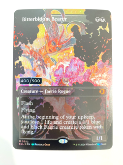 Bitterbloom Bearer Serialized 400/500 [Lorwyn Eclipsed] Magic: The Gathering NM - Image 4