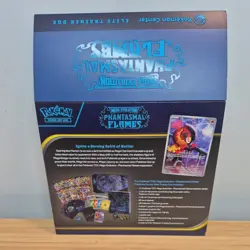 Phantasmal Flames Pokemon Centre ETB outer sleeve shell (no box) - Image 2