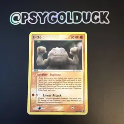 Ditto (Geodude) - 62/113 Delta Species - Pokemon TCG - 2005 Played - Image 1