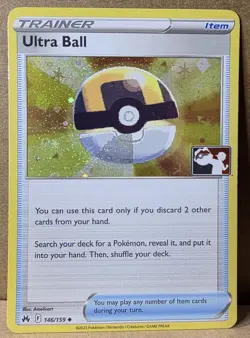 Ultra Ball 146/159 HOLOFOIL Pokemon Play! Prize Pack Series NEAR MINT NM - Image 1