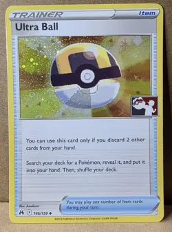 Ultra Ball 146/159 HOLOFOIL Pokemon Play! Prize Pack Series NEAR MINT NM - Image 1