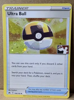 Ultra Ball 146/159 HOLOFOIL Pokemon Play! Prize Pack Series NEAR MINT NM - Image 1