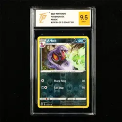 TQG 9.5 MINT+ 2020 Pokemon ENG Arbok 034/073 U - Image 1