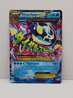 Pokemon TCG Primal Kyogre-EX Primal Clash 55/160 Holo Rare EX 2014 - Image 1