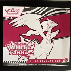 Pokemon TCG Scarlet & Violet: White Flare - Elite Trainer Box ETB - SEALED - Image 1