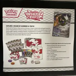 Pokemon TCG Scarlet & Violet: White Flare - Elite Trainer Box ETB - SEALED - Image 2