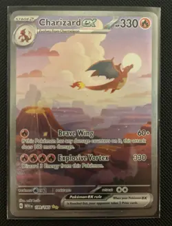 Pokemon Scarlet & Violet 151 Full Art Charizard, Charmeleon, Charmander NM - Image 4