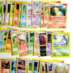 60x Pokemon Karten Sammlung gemischt div. Set TCG non Holo Vintage /U56 - Image 5