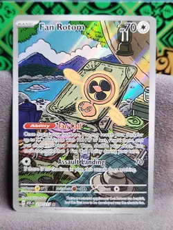 TCG Fan Rotom 250/217 IR Ascended Heroes Evolution English Pokemon TCG NM - Image 1