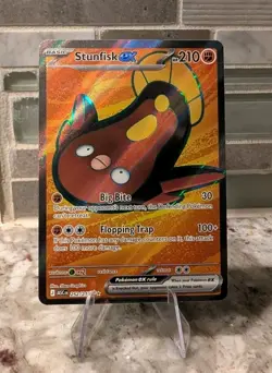 Stunfisk EX Ultra Rare 252/217 - Ascended Heroes - Pokemon TCG - Image 1