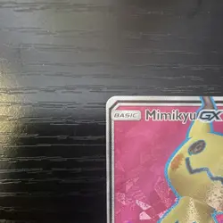 Mimikyu GX Full Art Ultra Rare Holo 206/214 FULL ART Pokemon TCG MINT GEM - Image 3