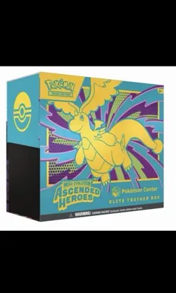 Pokemon TCG - Ascended Heroes Pokemon Center ETB Elite Trainer Box - IN HAND - Image 1