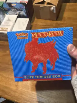 Pokemon Sword and Shield base Zamazenta Elite Trainer Box (ETB) SEALED - Image 1