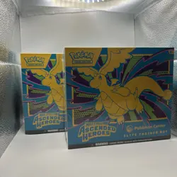 Mega Evolution Ascended Heroes Pokemon Center Elite Trainer Box ETB Lot of 2 - Image 1