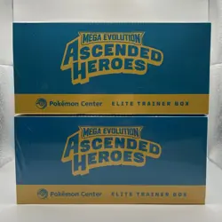 Mega Evolution Ascended Heroes Pokemon Center Elite Trainer Box ETB Lot of 2 - Image 3