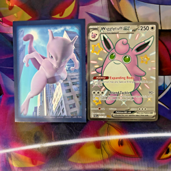 2024 Pokemon SV Paldean Fates PAF EN Wigglytuff ex #222/091 - Image 3
