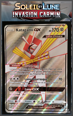 Carte Pokemon Katagami GX 106/111 FA SL4 Soleil Lune Invasion Carmin FR - Image 1
