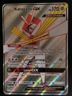 Carte Pokemon Katagami GX 106/111 FA SL4 Soleil Lune Invasion Carmin FR - Image 2