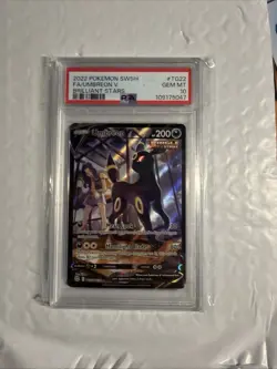 Pokemon Umbreon v Brilliant Stars PSA 10 - Image 1
