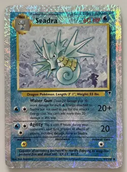 Pokemon TCG Seadra 2002 Reverse Holo 63/110 Legendary Collection - Image 1