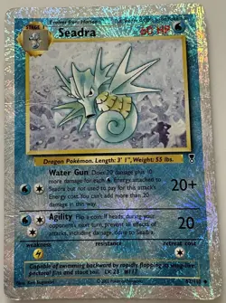 Pokemon TCG Seadra 2002 Reverse Holo 63/110 Legendary Collection - Image 2