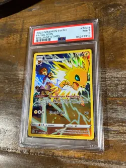 POKEMON 2022 Brilliant Stars Full Art JOLTEON #TG04 PSA 9 Mint RARE SWSH 2 - Image 1