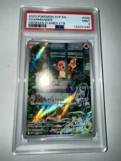 Pokemon TCG Charmander Promo Holo Sv: Scarlet & Violet #044 2023 English PSA 9 - Image 4