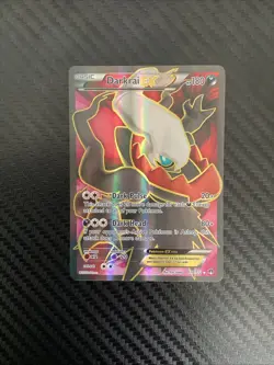 Pokemon TCG - XY BREAKpoint Darkrai EX Full Art Ultra Rare 118/122 - LP - Image 1