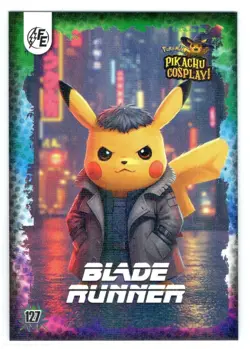 Blade Runner (Pikachu) #127 - Galaxy Holo - Electric Pikachu Cosplay - Pokemon - Image 1